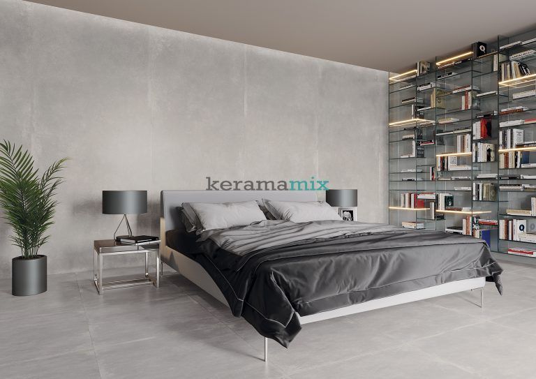 Керамогранит Cerrad | MODERN CONCRETE SILVER LAPPATO 120 x 280 202313 фото