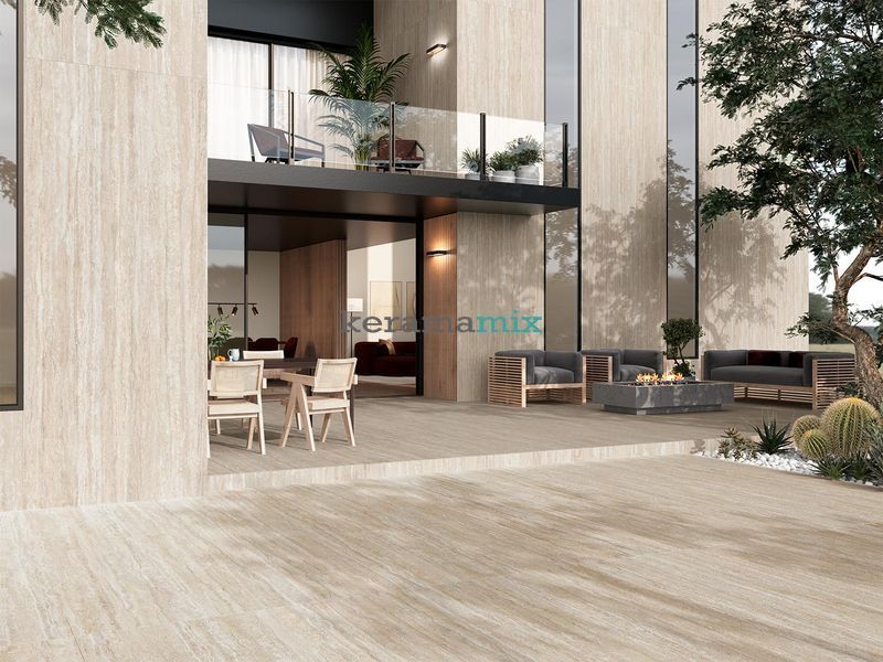 Керамограніт Arklam | Плитка NATIVA BEIGE NATURAL 120*300*6mm 210055 фото