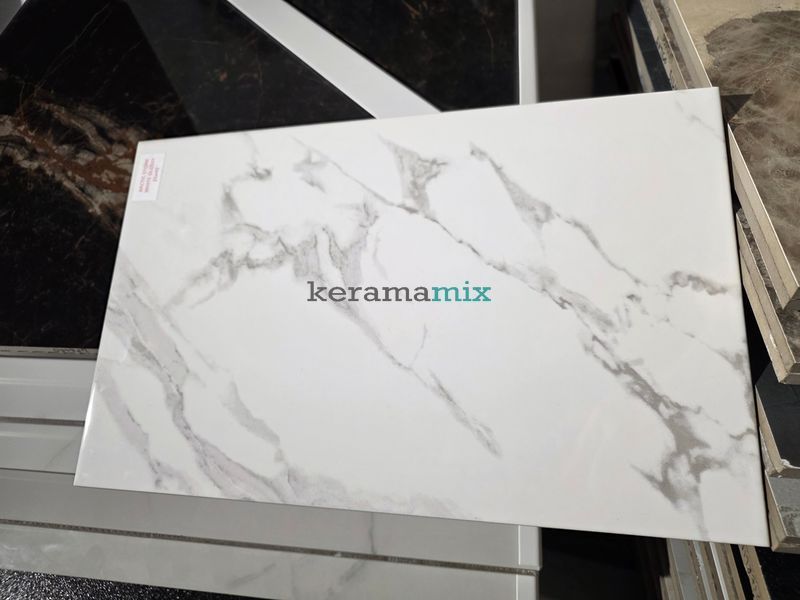 Плитка для стін Cersanit | Arctic Stone White Glossy 25X40 17225 фото