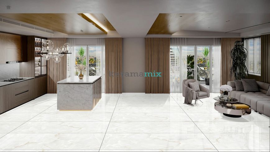 Керамогранит Bluezone | Kwik Onyx Crema Polished 60*120 201601 фото