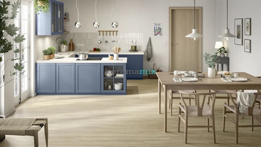 Ламінат Egger  Medium Aqua | Дуб Ньюпорт кремовий EL2161 Клас 32 товщина 8 202005 фото