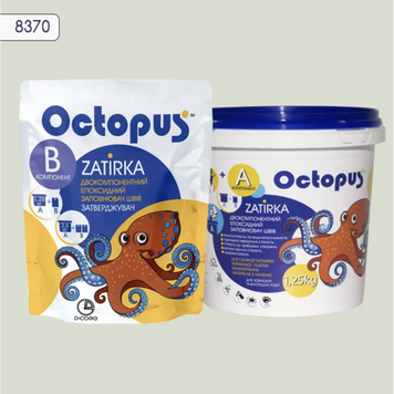 Эпоксидная затирка OCTOPUS 8370, 1,25 кг 209053 фото