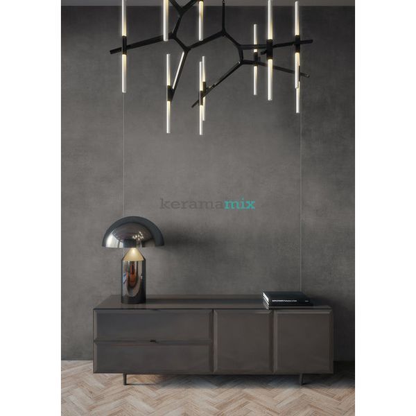 Керамограніт Cerrad | Concrete Anthracite 59,7X119,7 17177 фото
