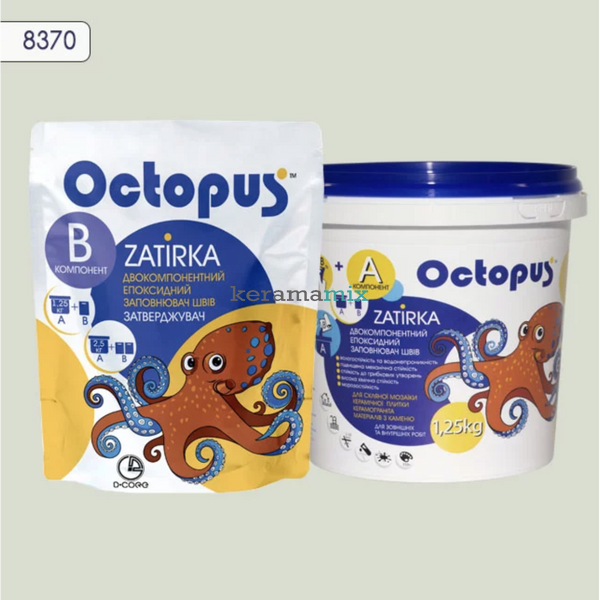 Эпоксидная затирка OCTOPUS 8370, 1,25 кг 209053 фото