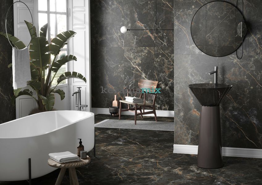 Керамограніт Teo Ceramics (Allore) | Imperial Black F PC 600x600x8 R Sugar 1 18877 фото