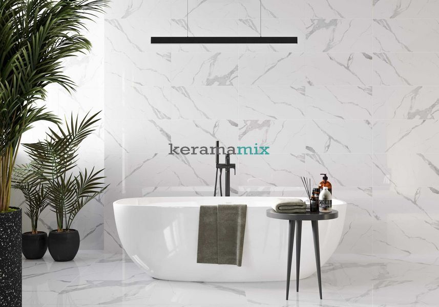 Керамогранит Golden Tile | Terragres Плитка Calacatta Vera 6N0990 белый 1200х600х8 202514 фото