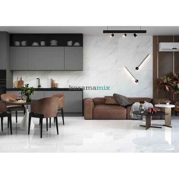 Керамограніт Almera Ceramica | Carrara Classico 120x120 cm 18998 фото