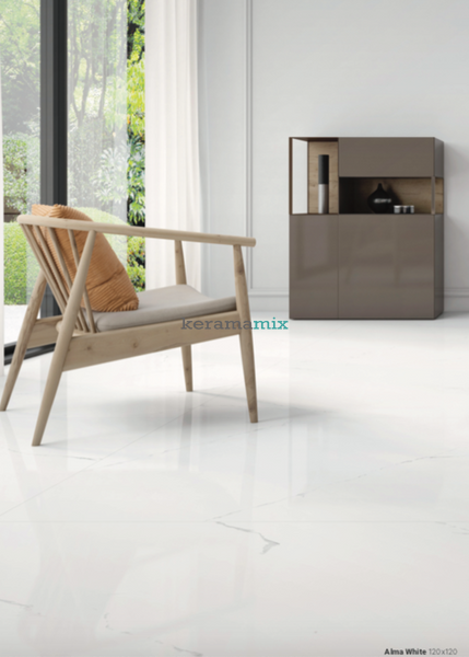 Керамограніт Prissmacer | Alma White 017 Mat 60 x120 202173 фото