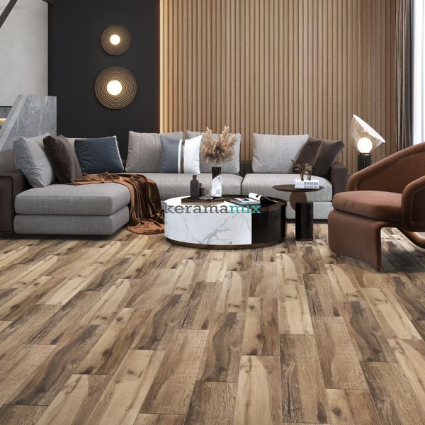 Плитка під дерево Ceramica Deseo | Jungle MY9513 COCOA 15x90 13140 фото