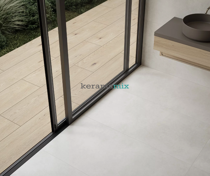 Керамогранит Paradyz | Ennis U117 Light Beige RECT LAP 598x598x8 18583 фото