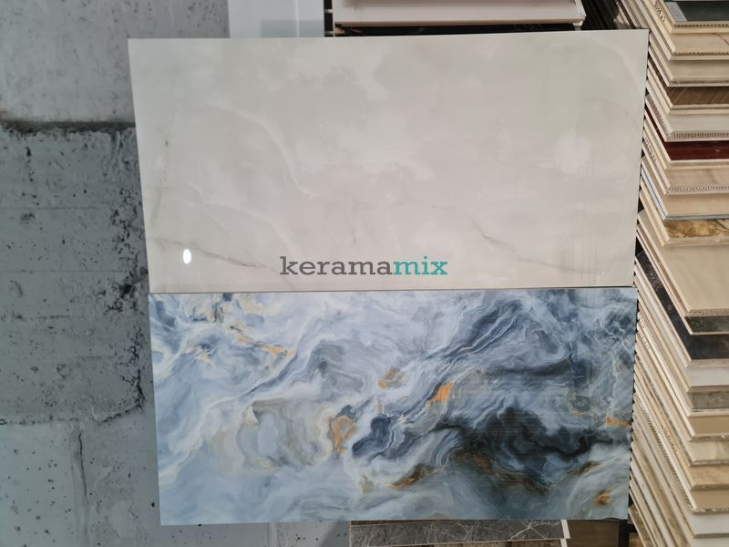 Керамограніт Netto Ceramika | Onyx Grey Polished 60&times;120 18031 фото
