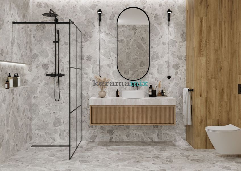 Керамограніт Golden Tile | Плитка Rockland RLV980 світло-бежевий 1200х600х8 202621 фото