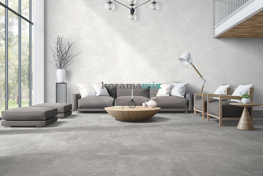 Керамограніт CERAMA MARKET | Dazzle Zurich Bianco Grande Lap 60x120 см 12342 фото