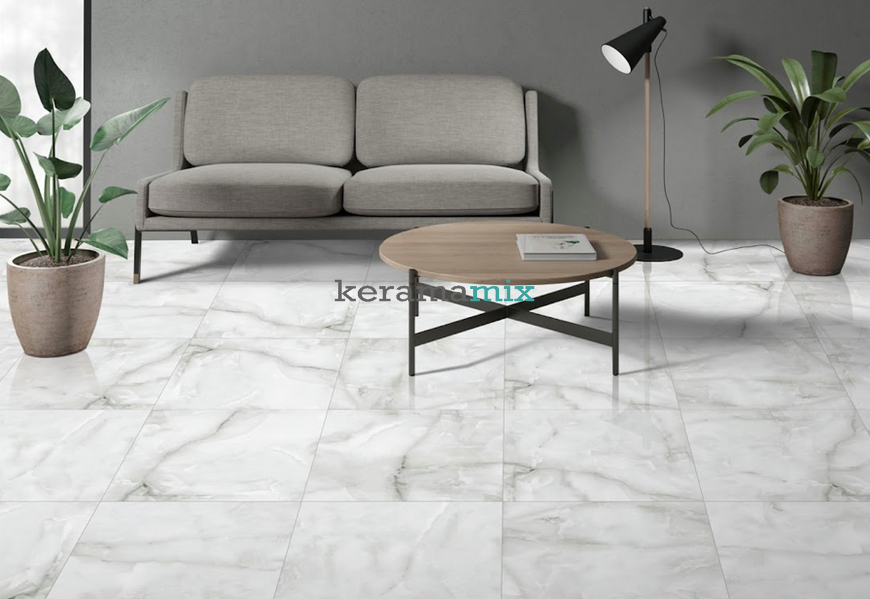 Керамограніт Netto Ceramika | Onyx Grey Polished 60&times;120 18031 фото
