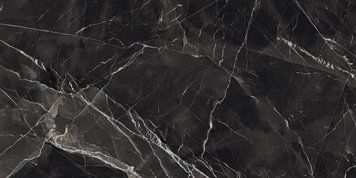 Керамограніт Kutahya | Black Calacatta Cyristal Polish N 240 x120 208266 фото