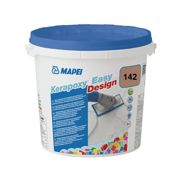 Епоксидна затирка Mapei Kerapoxy Easy Design 142 Коричневий, 3 кг 209757 фото