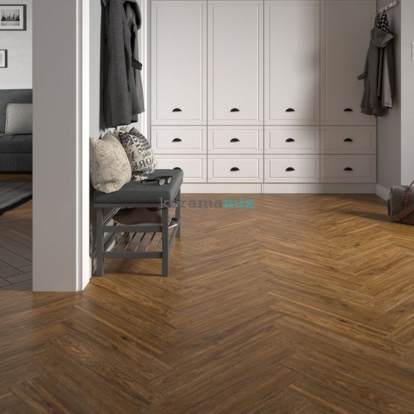 Плитка під дерево Cerrad | Noelwood Brown Matt 110х600х8 202466 фото