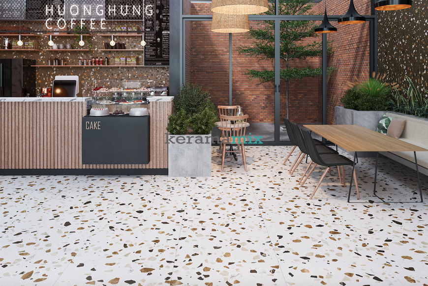 Керамограніт Teo Ceramics (Allore) | Calypso Brown F P 600x1200x8 R Satin 1 17677 фото