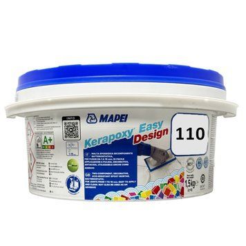 Епоксидна затирка Mapei Kerapoxy Easy Design 110 Манхеттен, 1,5 кг 209716 фото