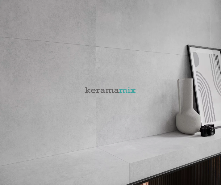 Керамограніт Paradyz | Ennis U117 Light Grey RECT LAP 598x598x8 18584 фото