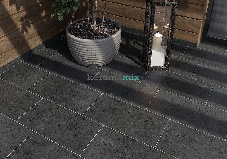 Керамогранит Cersanit | Highbrook Anthracite 29,8x59,8 18282 фото