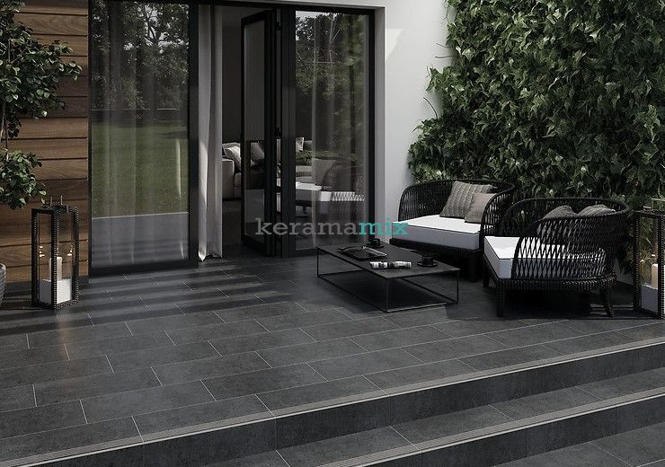 Керамогранит Cersanit | Highbrook Anthracite 29,8x59,8 18282 фото
