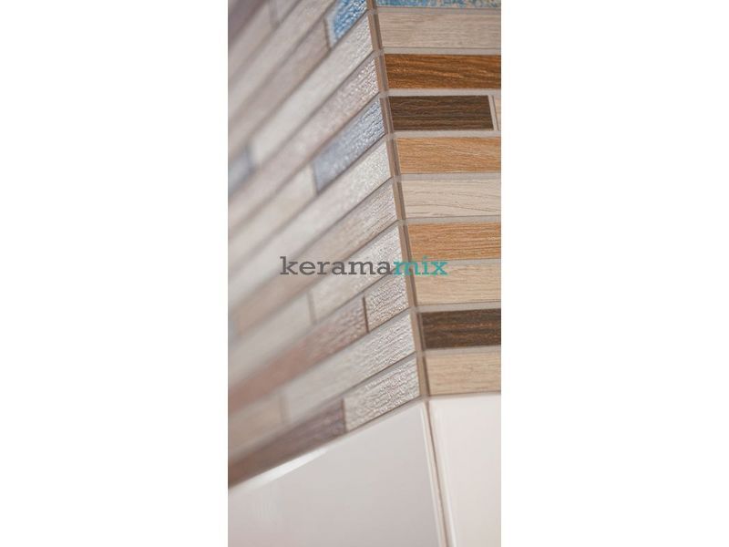 Керамогранит Rako | Board DAKVE144 dark brown 20x120 cm 210413 фото