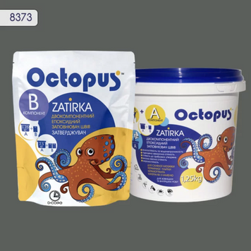 Эпоксидная затирка OCTOPUS 8373, 1,25 кг 209062 фото