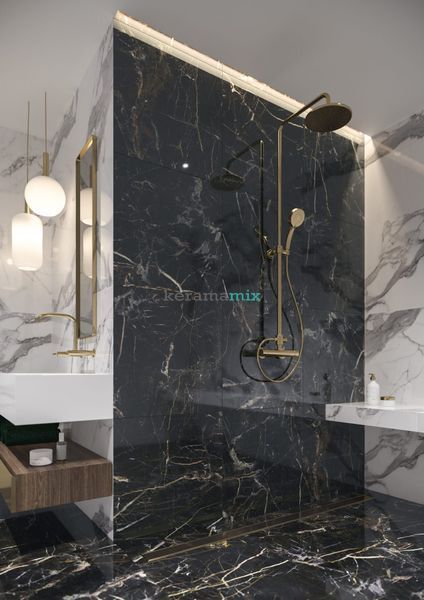Керамограніт Cerrad | Marquina Gold POL 597x1197x8 208417 фото