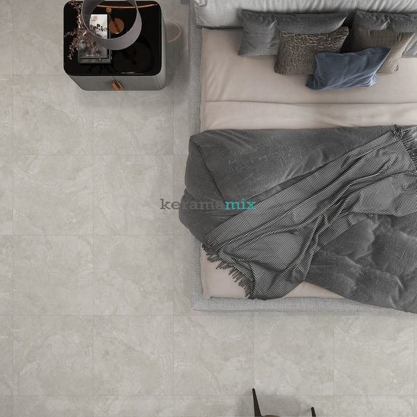 Керамогранит Ceramica Deseo | Плитка GRAVINIA CROSSCUT GREY POL 60x60 см 210165 фото