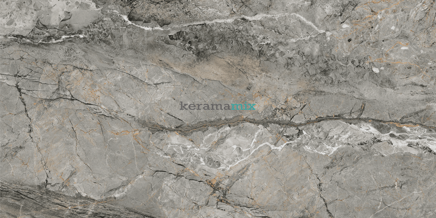 Керамограніт Inter Gres | Allure сірий 12060 205 072/L 60x120 см 18433 фото