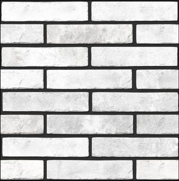Керамогранит Golden Tile | Плитка Klinker Brick KB0010 белый 250х60х6 201066 фото