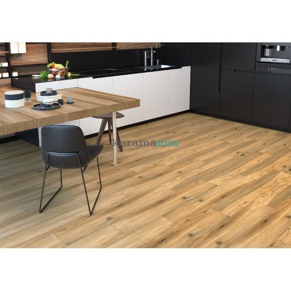 Плитка під дерево Ceramica Deseo | Nova Brown 20x120 см 17436 фото