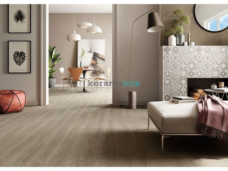 Плитка під дерево Campani Progetto Legno Cenere Dec. Pattern 15х90 10944 фото