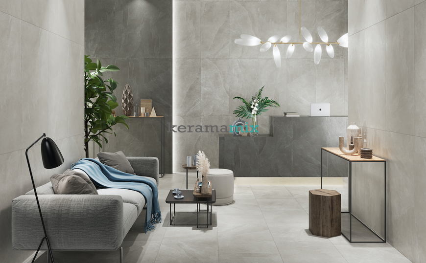 Керамограніт Teo Ceramics | Leon Anthracite F P 600x600x8 R Mat 1 16737 фото