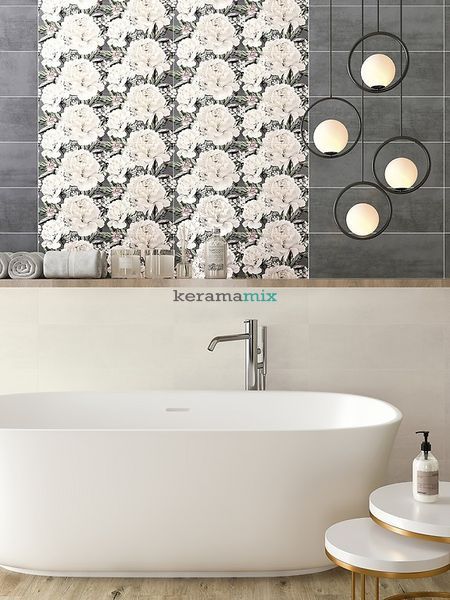Плитка для стін Cersanit | Gracia grey satin 20x60 19407 фото