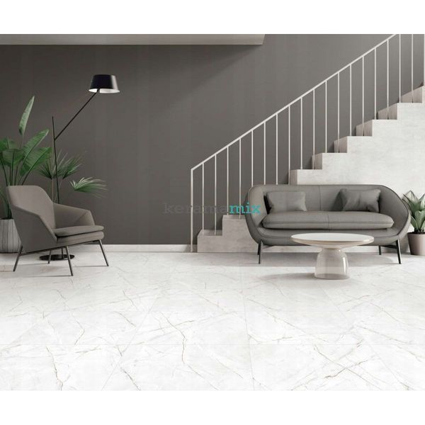 Керамограніт Egen | PRIME VALENCIA SILVER GREY 60X60 RECT. CARVING 19208 фото
