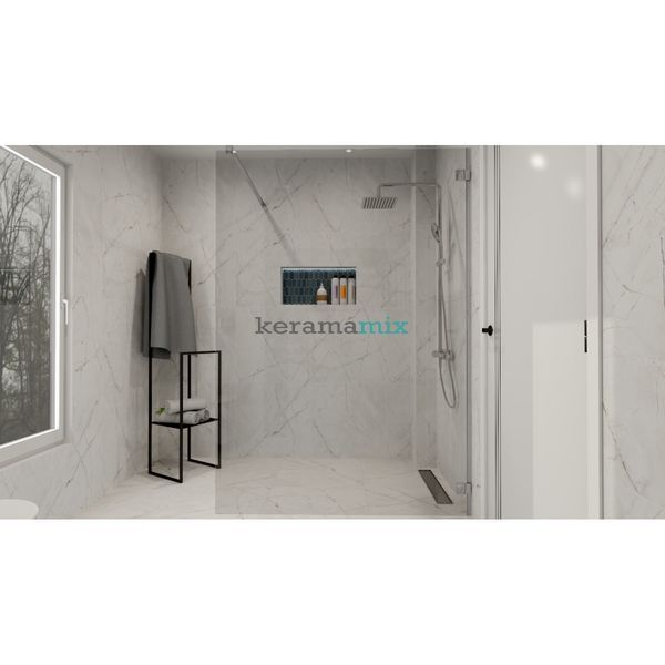 Керамограніт Egen | PRIME VALENCIA SILVER GREY 60X60 RECT. CARVING 19208 фото