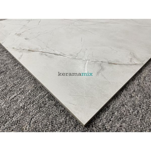 Керамограніт Egen | PRIME VALENCIA SILVER GREY 60X60 RECT. CARVING 19208 фото