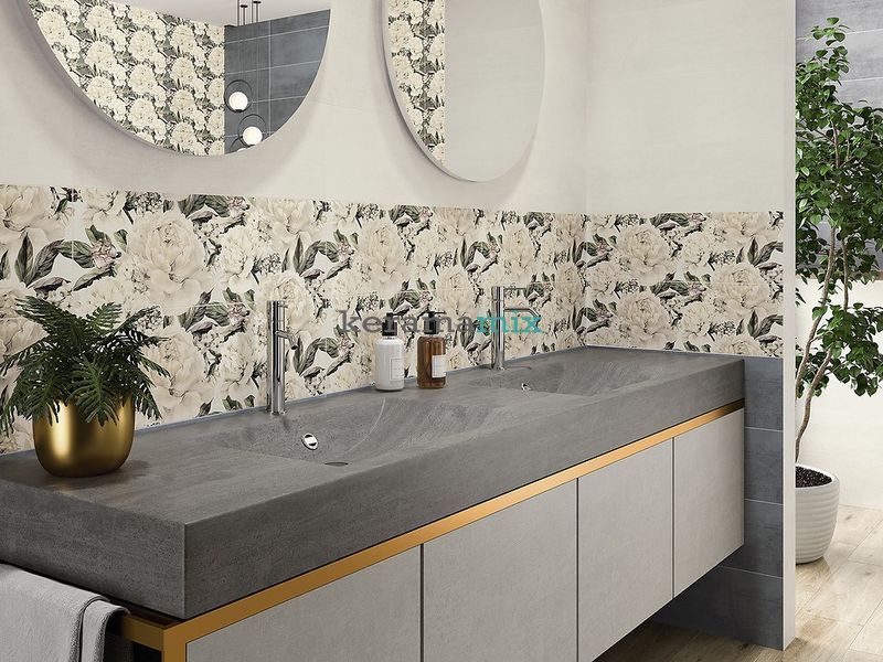 Плитка для стін Cersanit | Gracia grey satin 20x60 19407 фото