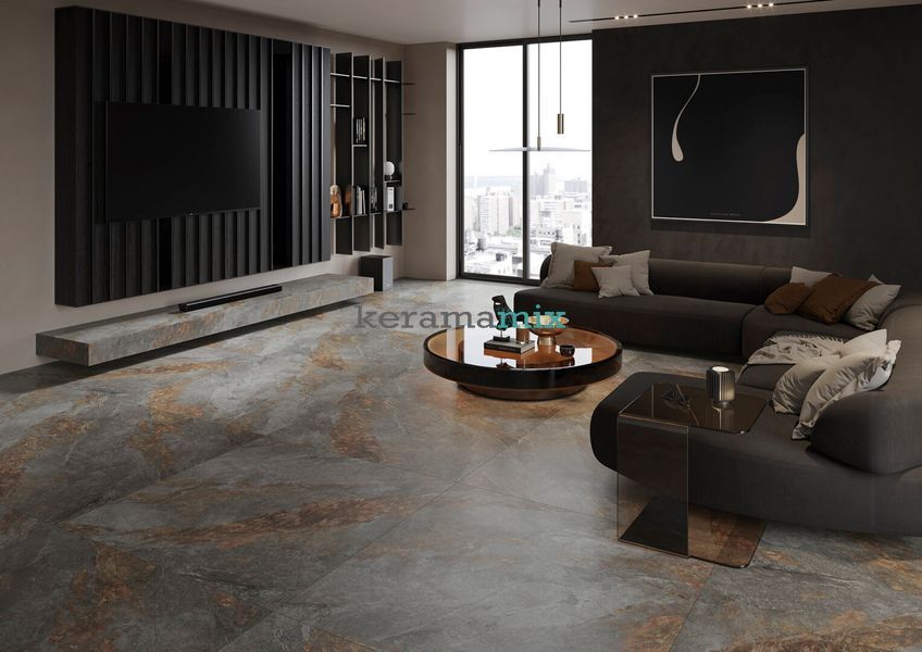 Керамограніт Cerrad | Auric Grey 59,7X59,7 17087 фото