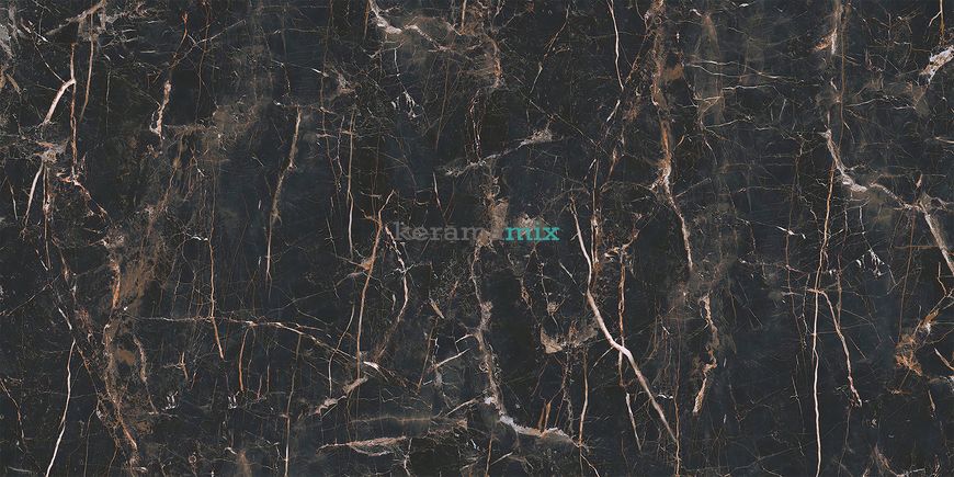 Керамограніт Netto Ceramika | Marquina Red Gold High Glossy 60×120 13788 фото